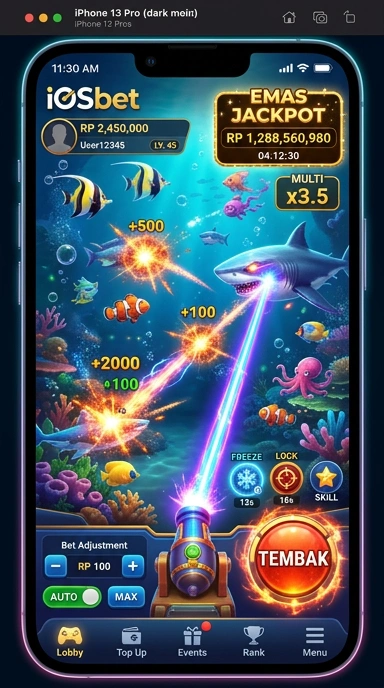 Keamanan aplikasi yang diunduh dari iosbet terjamin.